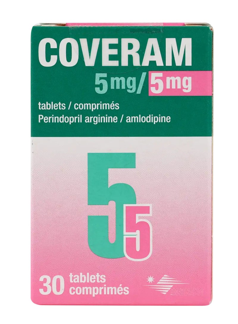 Coveram 5/5 mg Tablet 30pcs - Image 1